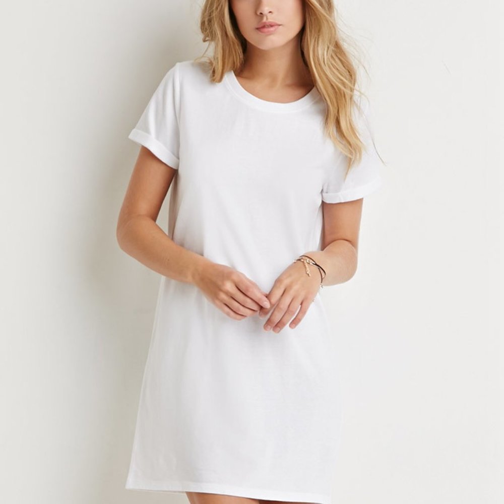 White Dress with Lining